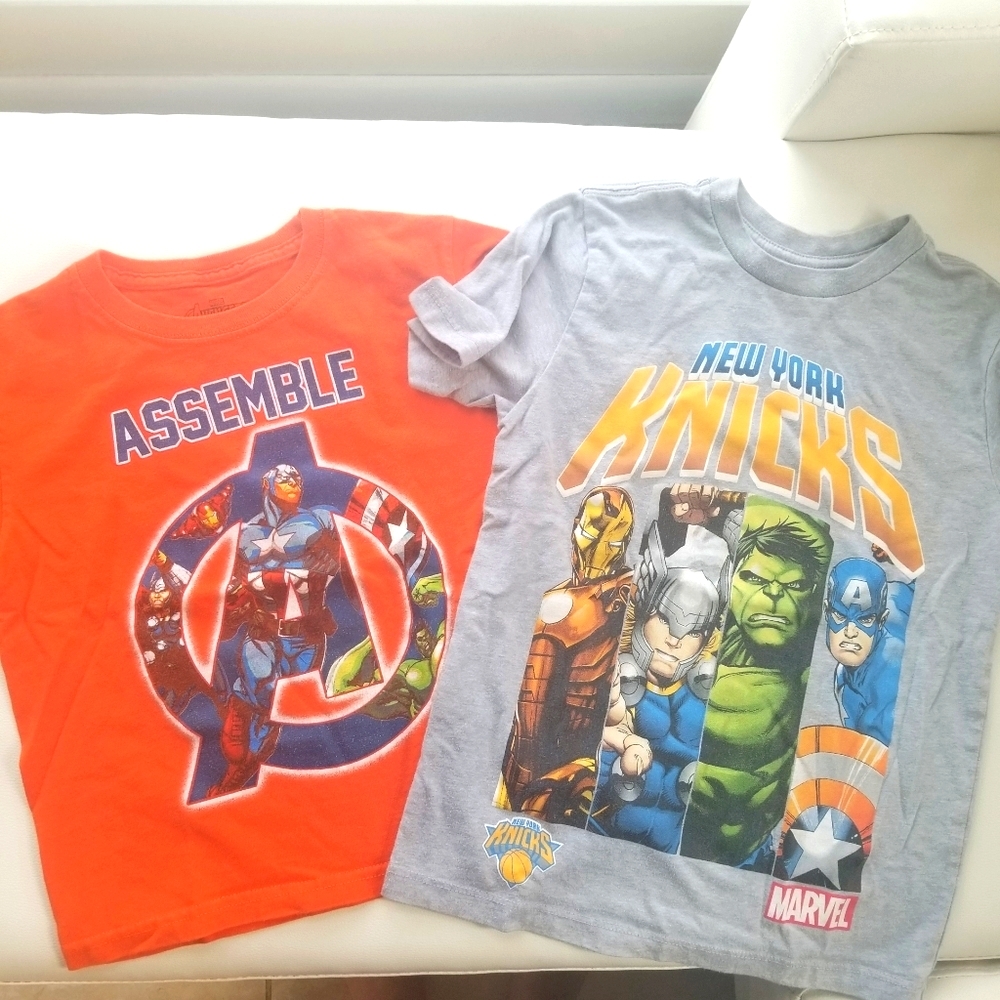 Marvel's Avengers T-shirts Size 5/6